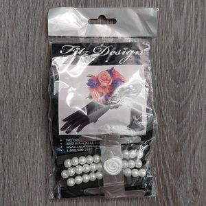 3 Strand Pearl Corsage Wristlet